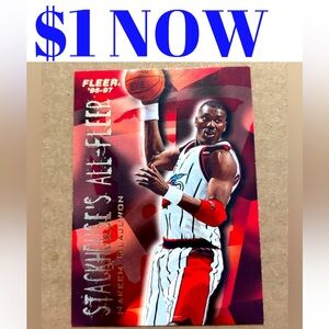 Hakeem Olajuwon 1996/97 Fleer Houston Rockets NBA Basketball Cards